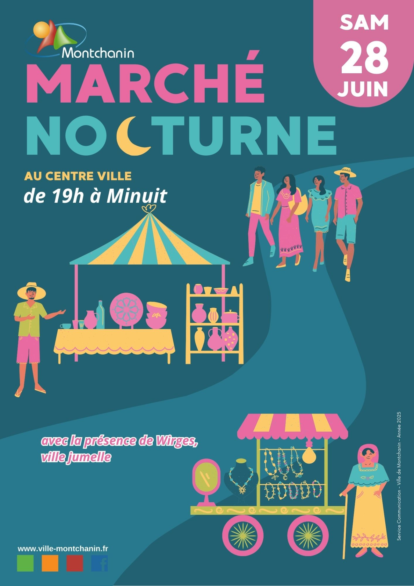 marché de nuit